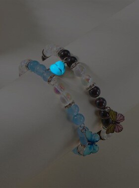 TwoPack Creative Heartshaped Magnetic Buckle Luminous Butter