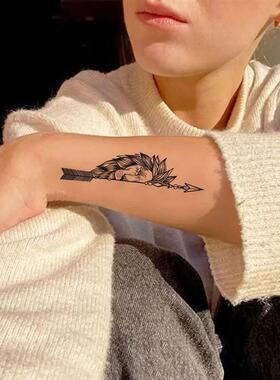 10pcs Temporary Tattoos for Women Men, Snake, Butterfly, Moo