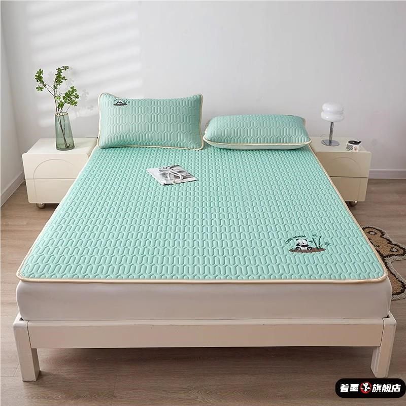 夏季凉席新款冰丝乳胶席学生宿舍单人母婴席子床垫折叠可裸睡家用,淘宝优惠券,粉丝福利购,淘宝优惠卷