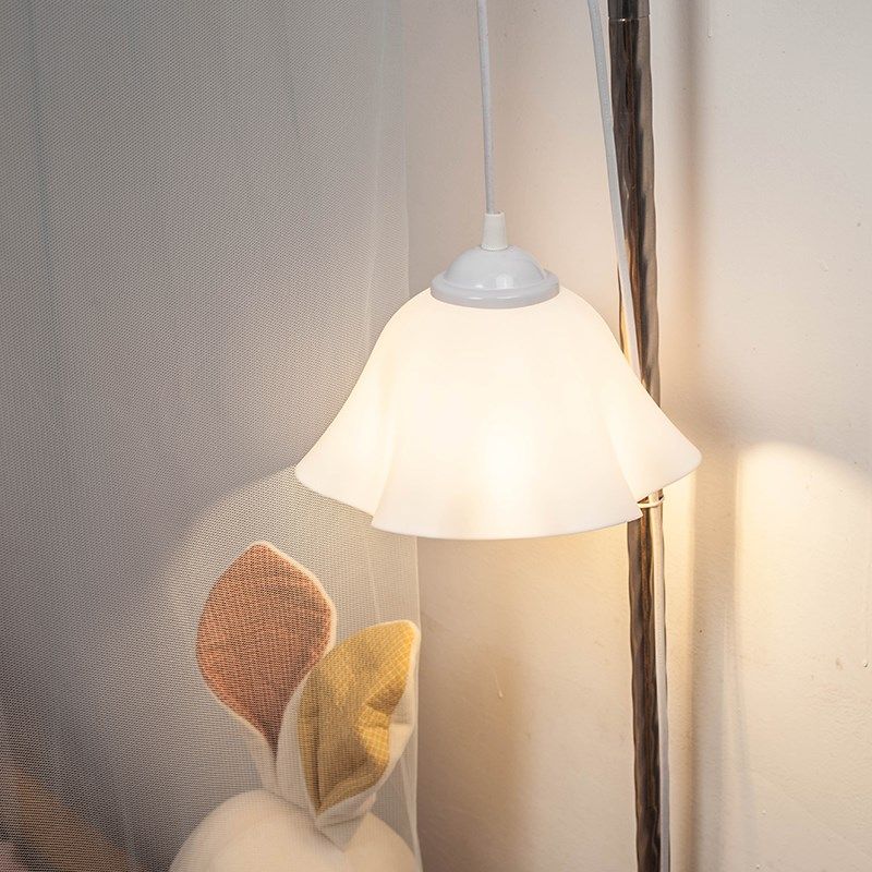 心灯花朵插电吊灯床上灯悬挂宿舍上铺床头灯小夜灯挂灯寝室灯学习,淘宝优惠券,粉丝福利购,淘宝优惠卷