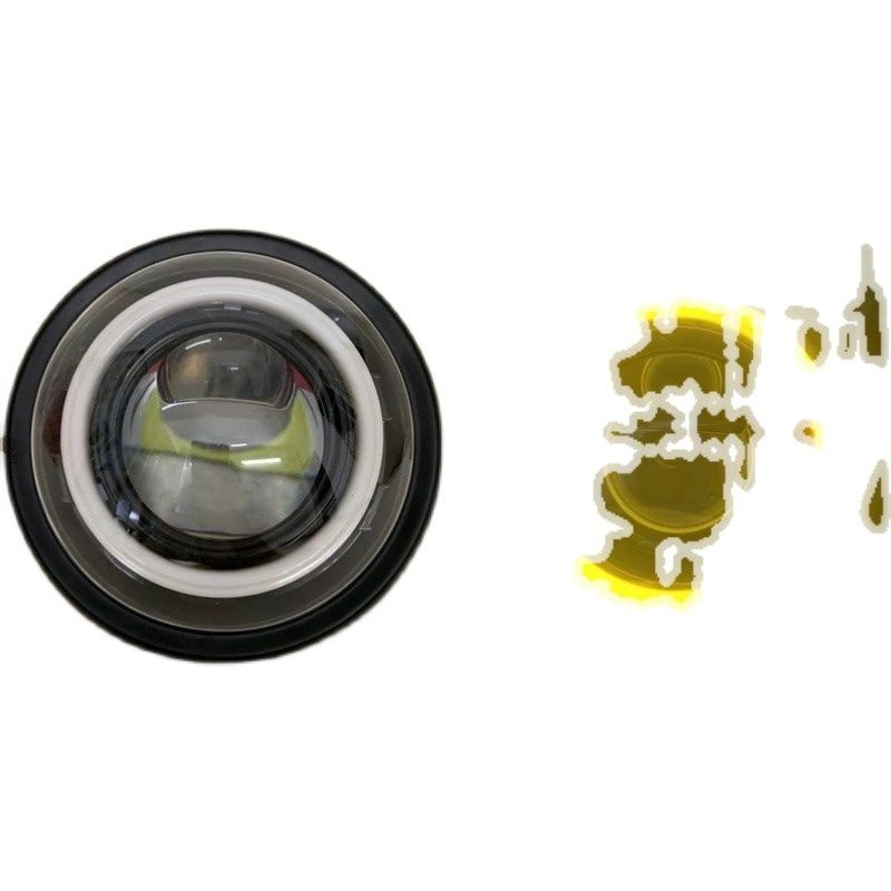 凯旋Bobber长江bobbie400 700改装LED 双光透镜大灯 复古圆灯总成,淘宝优惠券,粉丝福利购,淘宝优惠卷