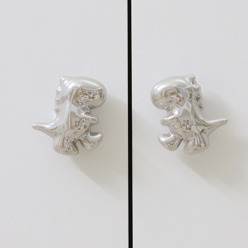 新款卡通恐龙衣柜柜子柜门抽屉拉手现代奶油风卧室大衣柜斗柜把手,淘宝优惠券,粉丝福利购,淘宝优惠卷