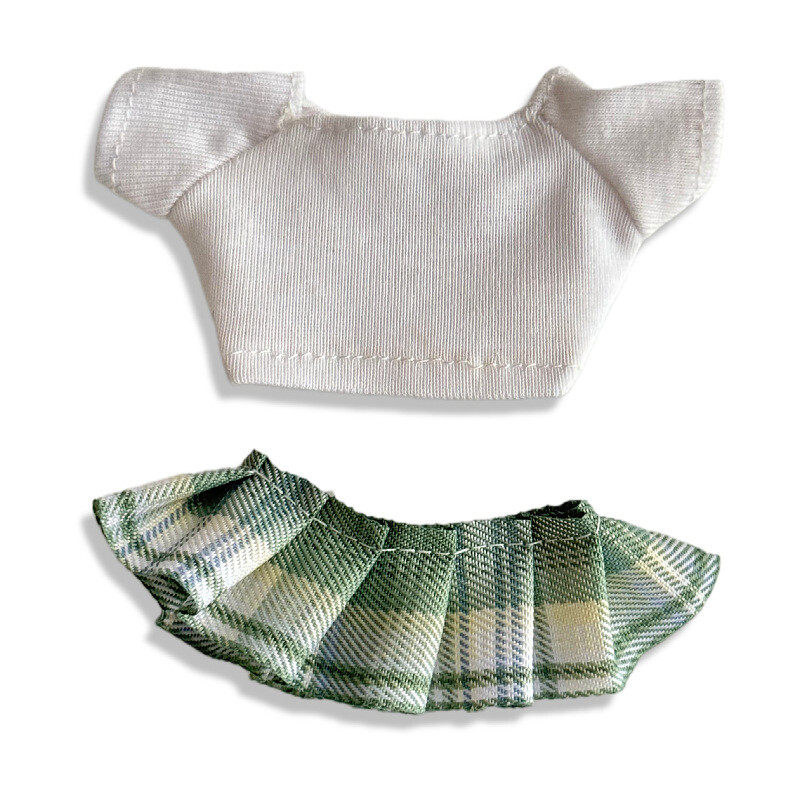 娃衣10cm厘米ob-11JK裙子棉花娃娃衣服扭扭棒小熊毛绒公仔玩偶,淘宝优惠券,粉丝福利购,淘宝优惠卷