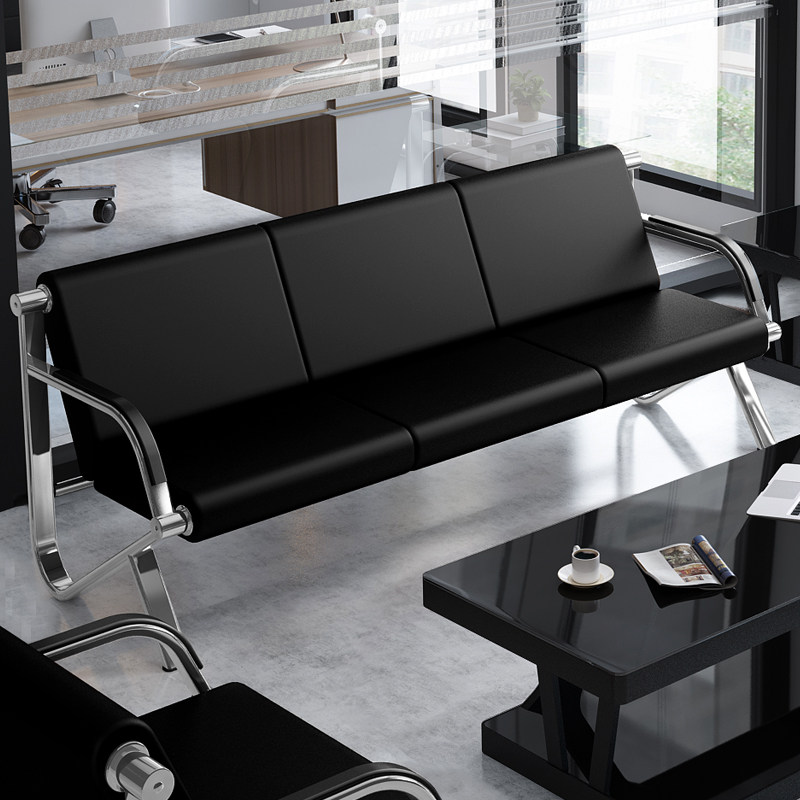 排椅机场椅连排椅三人位不锈钢等候椅会客办公沙发茶几长椅候诊椅,淘宝优惠券,粉丝福利购,淘宝优惠卷