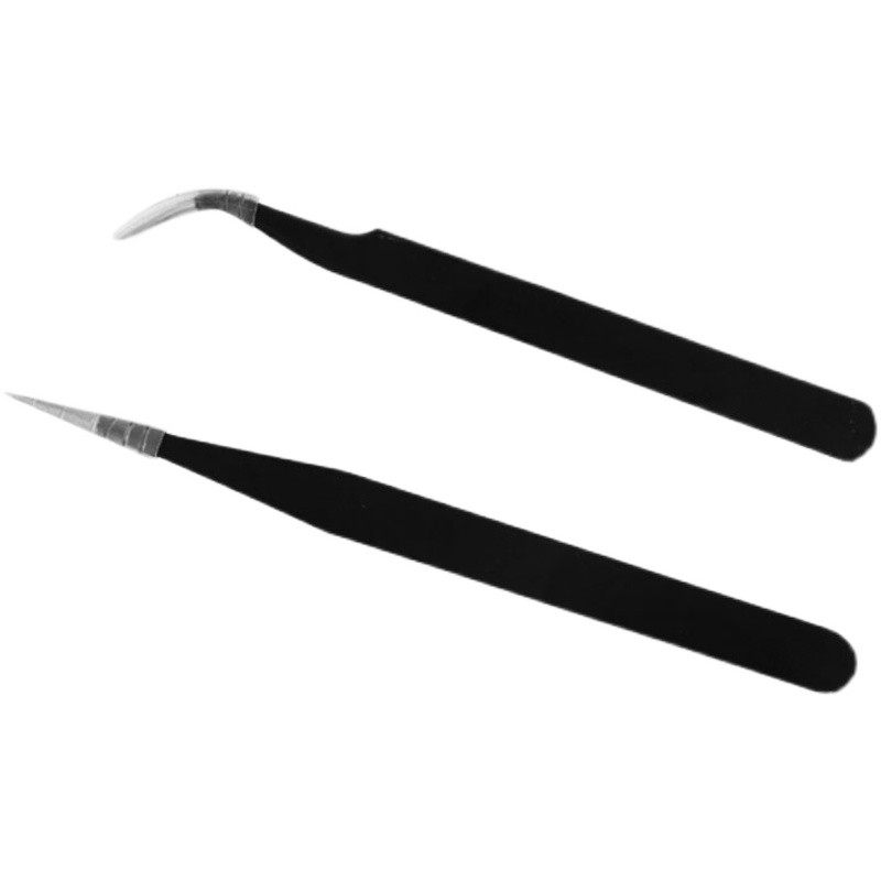 安可信防静电镊子尖嘴头直镊子弯镊子弯头燕窝镊子优质不锈钢镊子,淘宝优惠券,粉丝福利购,淘宝优惠卷