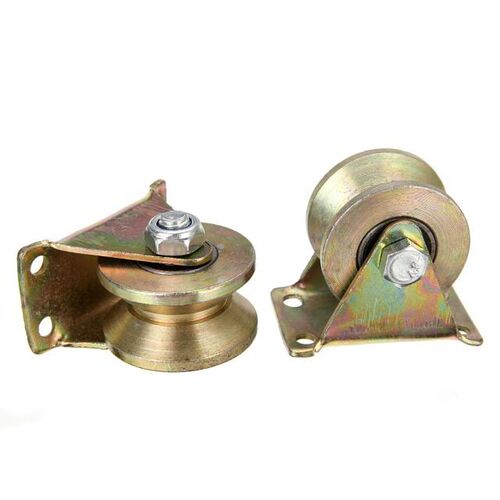 2pcs/set 2 Inch Sliding Gate Rollers Door Wheels Track Pulle - 图1