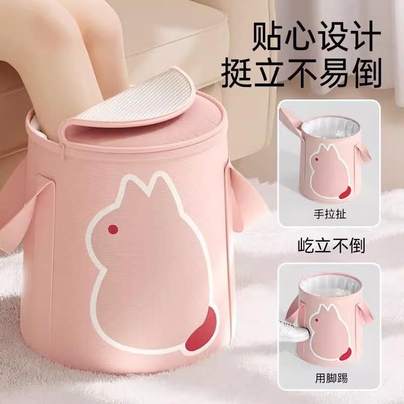 德国儿童泡脚桶家用可折叠洗脚专用袋小孩宝宝足浴盆冬季加厚保温,淘宝优惠券,粉丝福利购,淘宝优惠卷