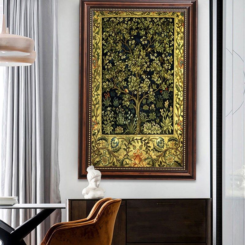 网红定做美式电表箱消防栓免打孔走廊过道电梯口入户玄关风景装饰,淘宝优惠券,粉丝福利购,淘宝优惠卷