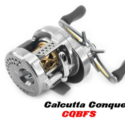 西风路亚 Roro 2017 CALCUTTA CONQUEST CQBFS 鼓轮微物改装线杯 - 图1