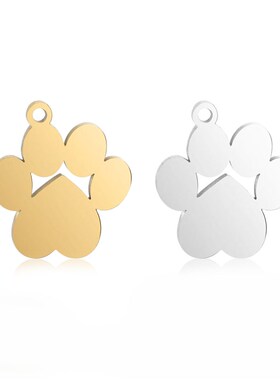 DOOYIO 5pcs/Lot Stainless Steel Charms Animals Dog and Cat C