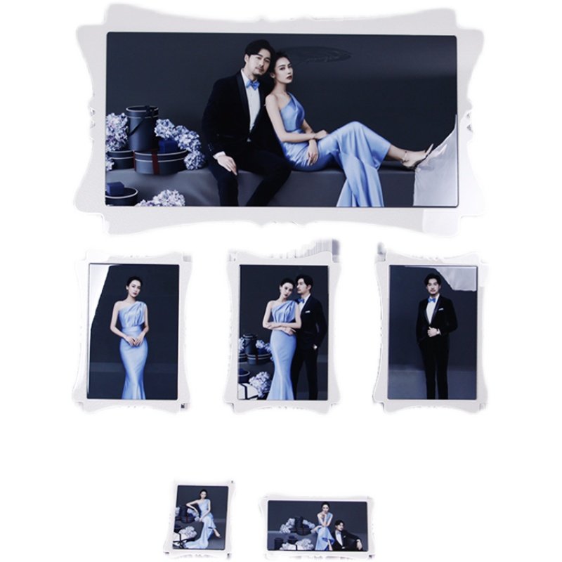 婚纱照放大挂墙制作洗照片做成水晶相框影楼烤瓷摆台定制层晶瓷,淘宝优惠券,粉丝福利购,淘宝优惠卷