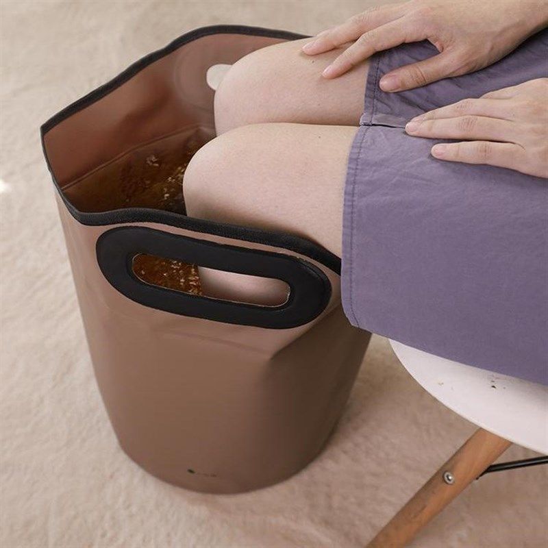 瑶之淘淘足浴桶可折叠家用旅行泡脚袋加高泡脚桶养生便携式,淘宝优惠券,粉丝福利购,淘宝优惠卷