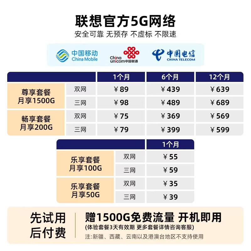 联想拯救者无线网络移动随身WiFi2026新款5G流量免插卡手机无限速wifi6官方正品便携网络热点无线随身路由器,淘宝优惠券,粉丝福利购,淘宝优惠卷