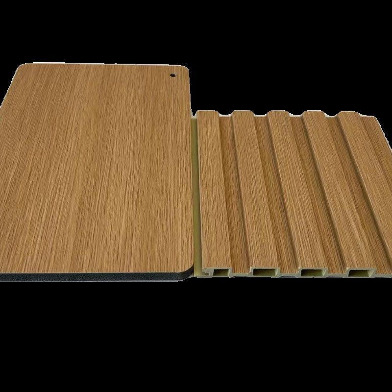 竹木纤维格栅护墙板背景墙生态木凹凸长城板pvc装饰圆孔格栅墙板,淘宝优惠券,粉丝福利购,淘宝优惠卷