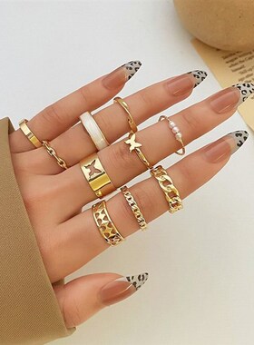 Bohemia Butterfly Hollow Knuckle Ring Set Womens Vintage Me