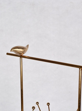 家居精美摆件大理石纹饰品盒铁艺摆件电镀拉丝防锈防潮金属摆件