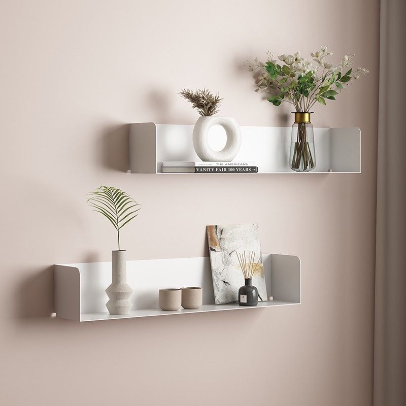 北欧墙上铁艺隔板置物架电视沙发背景墙面装饰架客厅玄关壁挂书架,淘宝优惠券,粉丝福利购,淘宝优惠卷