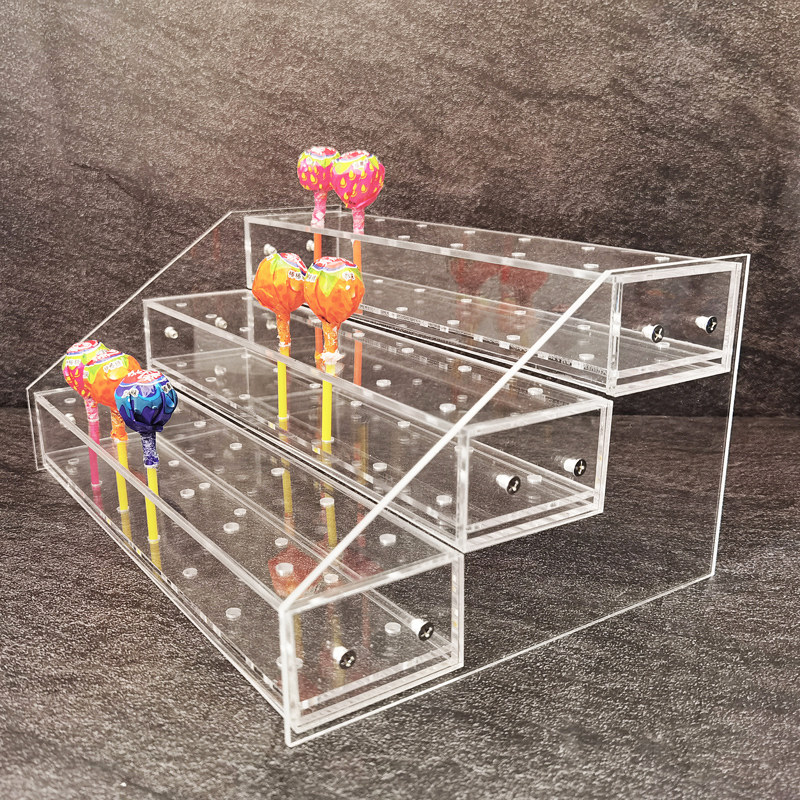亚克力多层棒棒糖展示架蛋糕糖收纳架巧克力糖果货架波板糖塑料架,淘宝优惠券,粉丝福利购,淘宝优惠卷