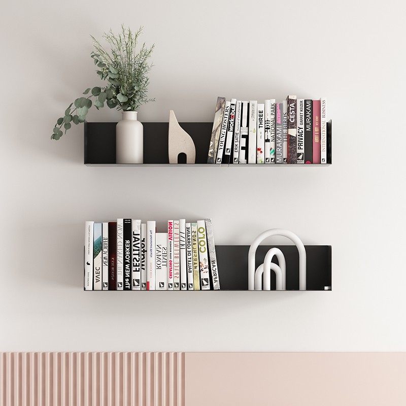 北欧墙上铁艺隔板置物架电视沙发背景墙面装饰架客厅玄关壁挂书架,淘宝优惠券,粉丝福利购,淘宝优惠卷