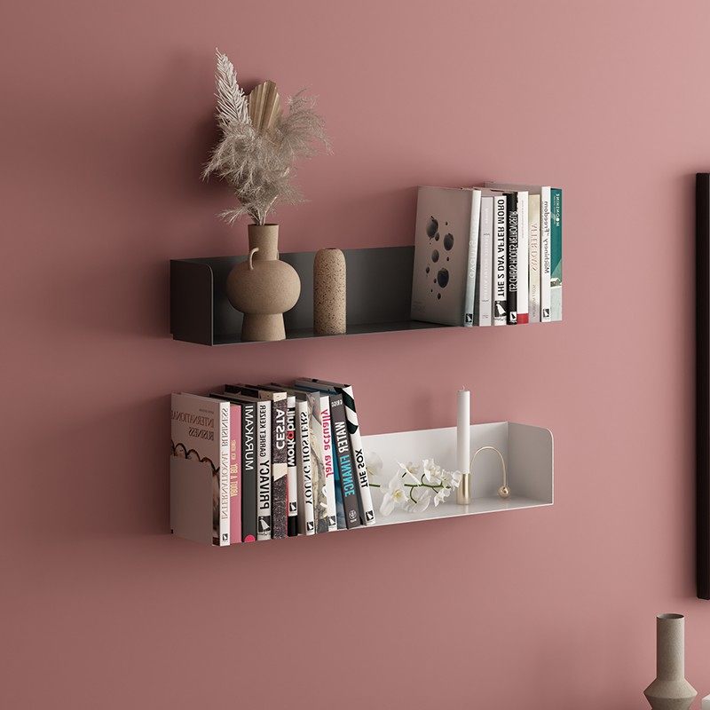 北欧墙上铁艺隔板置物架电视沙发背景墙面装饰架客厅玄关壁挂书架,淘宝优惠券,粉丝福利购,淘宝优惠卷