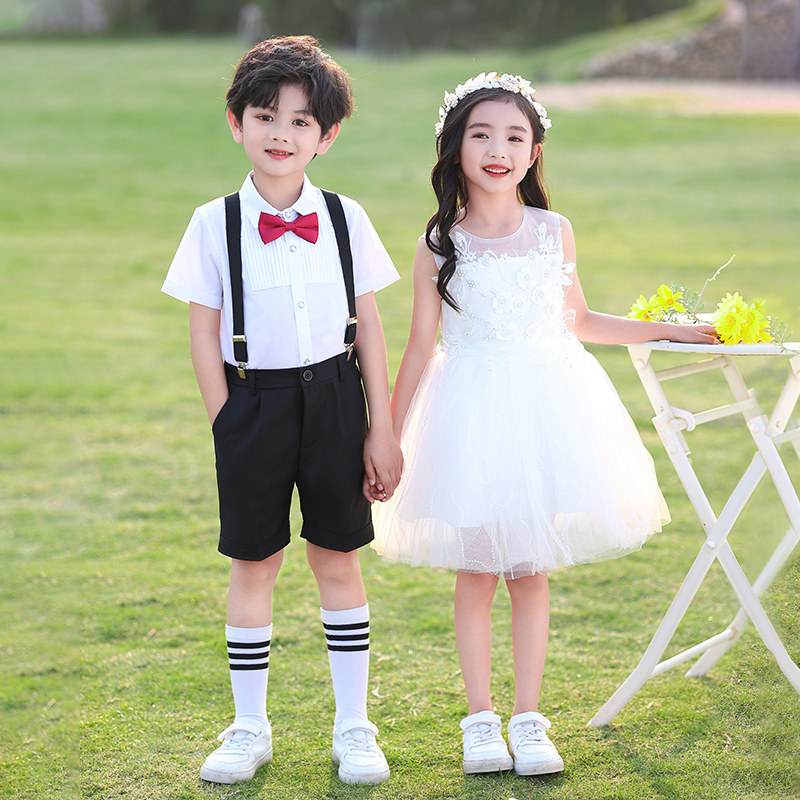 六一儿童演出服女童公主蓬蓬裙小学生合唱幼儿园毕业舞蹈表演服装,淘宝优惠券,粉丝福利购,淘宝优惠卷