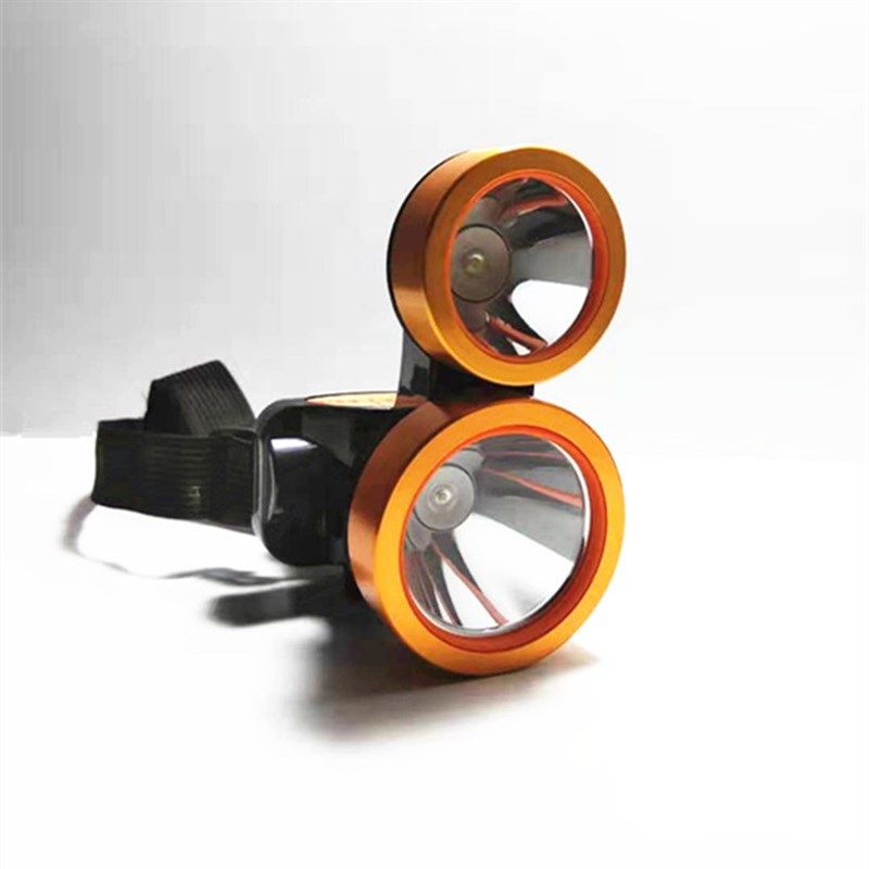 led头戴式蓝光头灯超亮充电强光夜钓多功能双头钓鱼蝎子灯紫光灯,淘宝优惠券,粉丝福利购,淘宝优惠卷