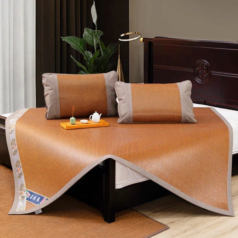 凉席冰丝席天然藤席夏天2025新款草席子双面冬夏两用夏季夏季床垫,淘宝优惠券,粉丝福利购,淘宝优惠卷