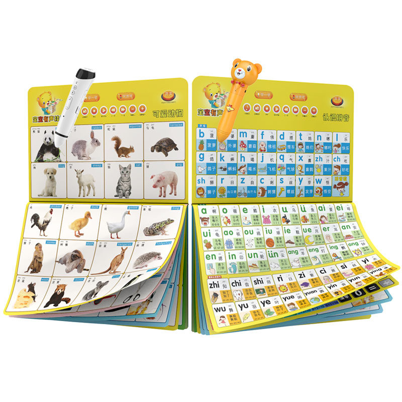 宝宝幼儿童启蒙早教语发音有声挂图0-3岁拼音墙贴认知识字卡玩具,淘宝优惠券,粉丝福利购,淘宝优惠卷