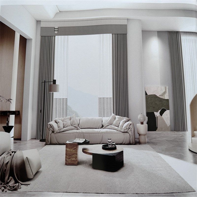 全遮光窗帘免打孔飘窗阳台遮阳卧室全遮光办公室双层加厚成品布帘,淘宝优惠券,粉丝福利购,淘宝优惠卷