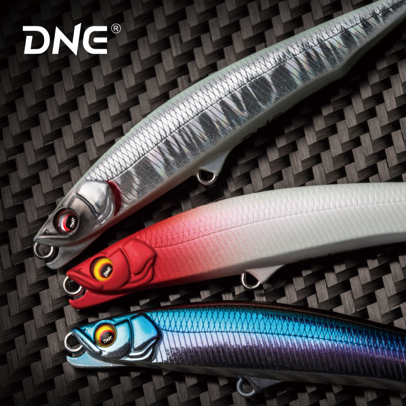新款DNE去路亚暴牙沉水铅笔鱼饵远投硬饵翘嘴海鲈颤沉路亚假饵,淘宝优惠券,粉丝福利购,淘宝优惠卷