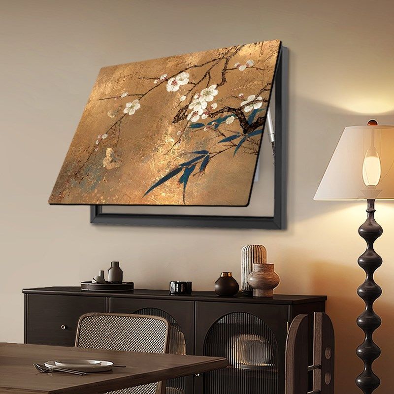 法式中古风电表箱装饰画2024新款遮挡强弱配电箱盒挂画电箱盖面板,淘宝优惠券,粉丝福利购,淘宝优惠卷