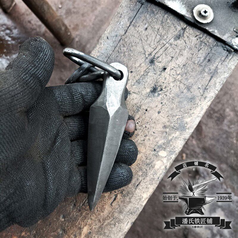 铁匠手工锻打蒙古布鲁头镖头西藏打狗棒健身器械流星锤武术品收藏,淘宝优惠券,粉丝福利购,淘宝优惠卷