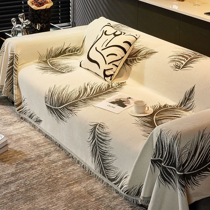 雪尼尔沙发巾盖布沙发套罩四季通用2023新款双面可用全盖毯坐垫子,淘宝优惠券,粉丝福利购,淘宝优惠卷