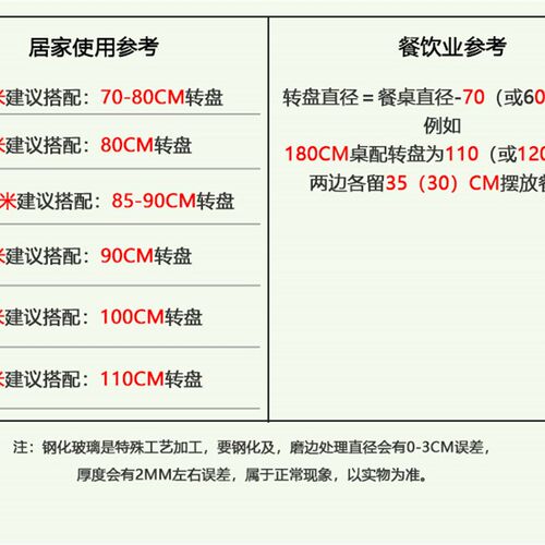 玻璃转盘圆桌钢化玻璃饭桌转盘家用旋转圆形台面酒店茶色餐桌转盘 - 图2