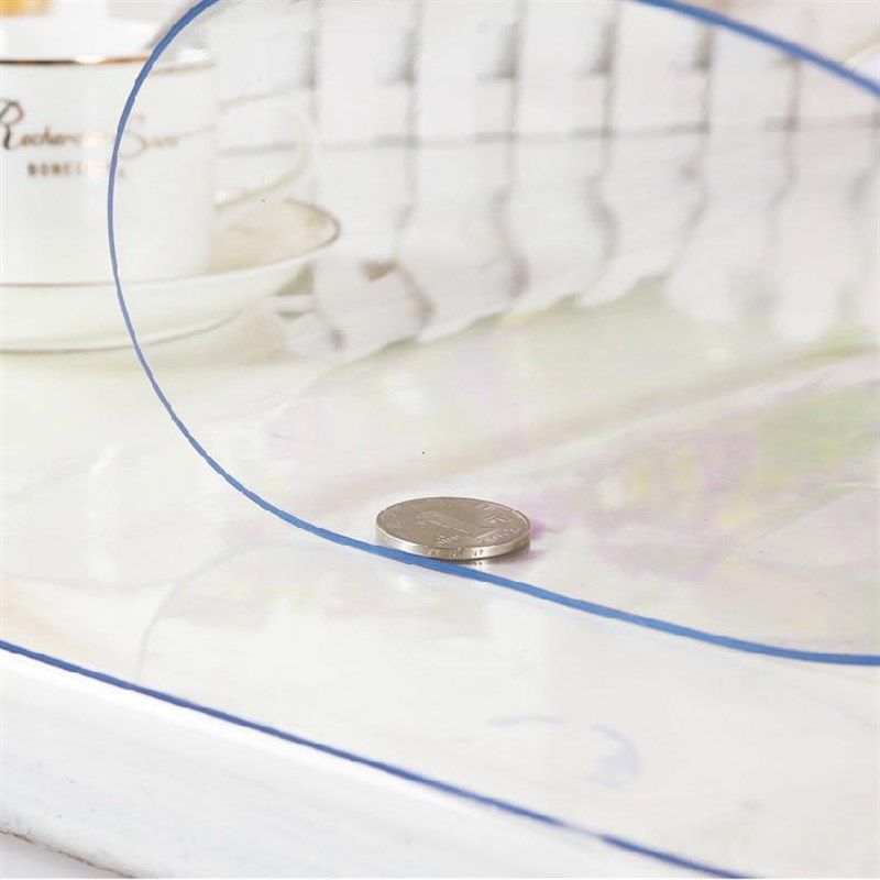 沃50cm宽50*80软玻璃PVC桌布防水防烫餐桌垫茶几垫透明磨砂水晶板,淘宝优惠券,粉丝福利购,淘宝优惠卷