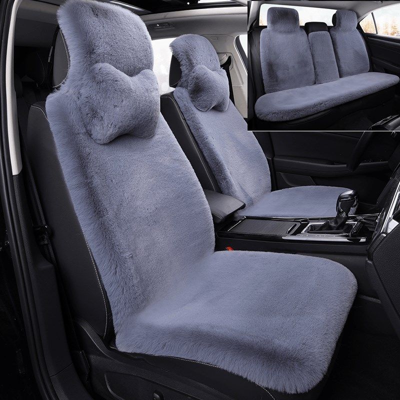 汽车坐垫冬季毛绒单片加厚仿兔毛保暖冬天短毛绒通用加热羊毛座垫,淘宝优惠券,粉丝福利购,淘宝优惠卷