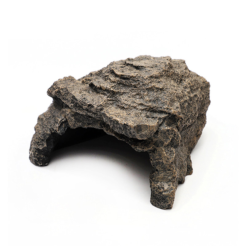 守宫躲避角蛙蜥蜴爬宠屋乌龟仿天然岩石洞穴爬虫箱造景宠物蛇装饰,淘宝优惠券,粉丝福利购,淘宝优惠卷