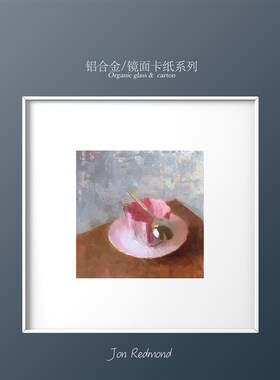【NEW!重磅新品】铝合金框/留白卡纸/北欧小众油画精致摆件装饰画