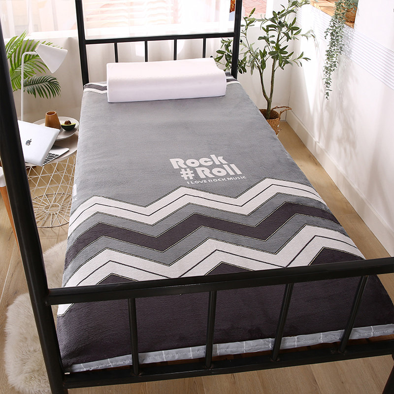 法兰绒床垫保护套全包拉链乳胶垫学生宿舍被罩套单人床垫套可拆卸,淘宝优惠券,粉丝福利购,淘宝优惠卷