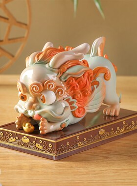 开天工作室貔貅摆件可爱中国风手办国潮创意萌宠潮玩开业乔迁礼物