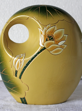 客厅电视柜玄关博古架隔断瓷器摆件中式精品手工艺品结婚乔迁礼品