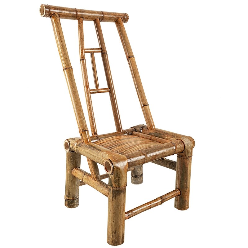 竹椅子靠背椅竹编午休纯手工编织老式家用竹椅坐没坐相椅其它椅子,淘宝优惠券,粉丝福利购,淘宝优惠卷