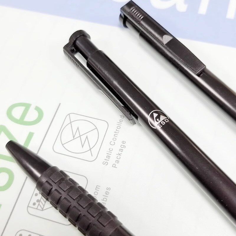 防静电圆珠笔洁净室无尘车间专用0.7mm黑色蓝色静电记录笔10支装,淘宝优惠券,粉丝福利购,淘宝优惠卷