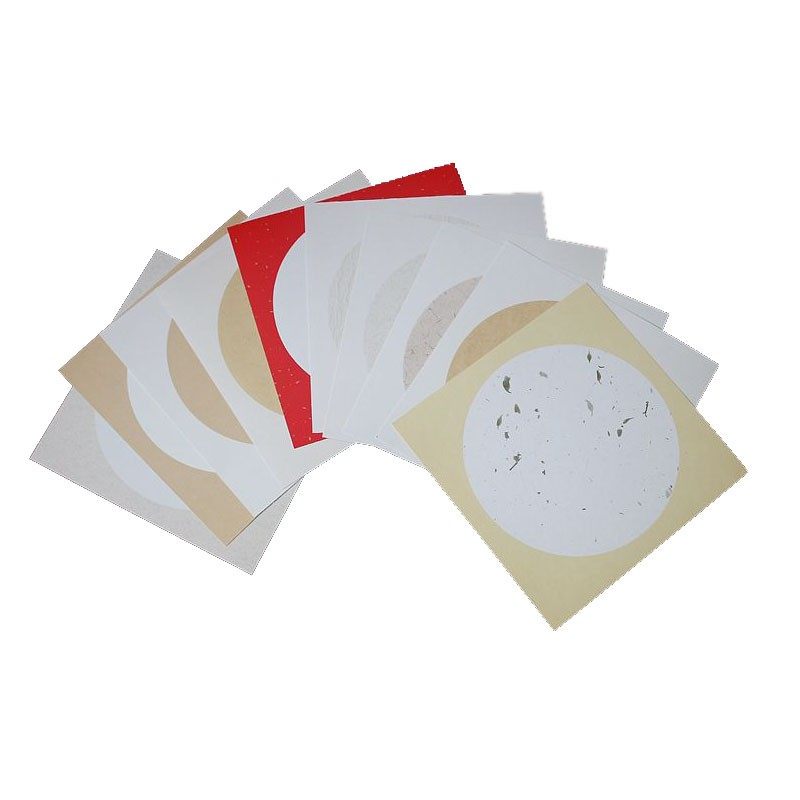 空白圆形卡纸镜片扇面软卡宣纸仿古洒金生宣写生硬卡免装裱33X33,淘宝优惠券,粉丝福利购,淘宝优惠卷