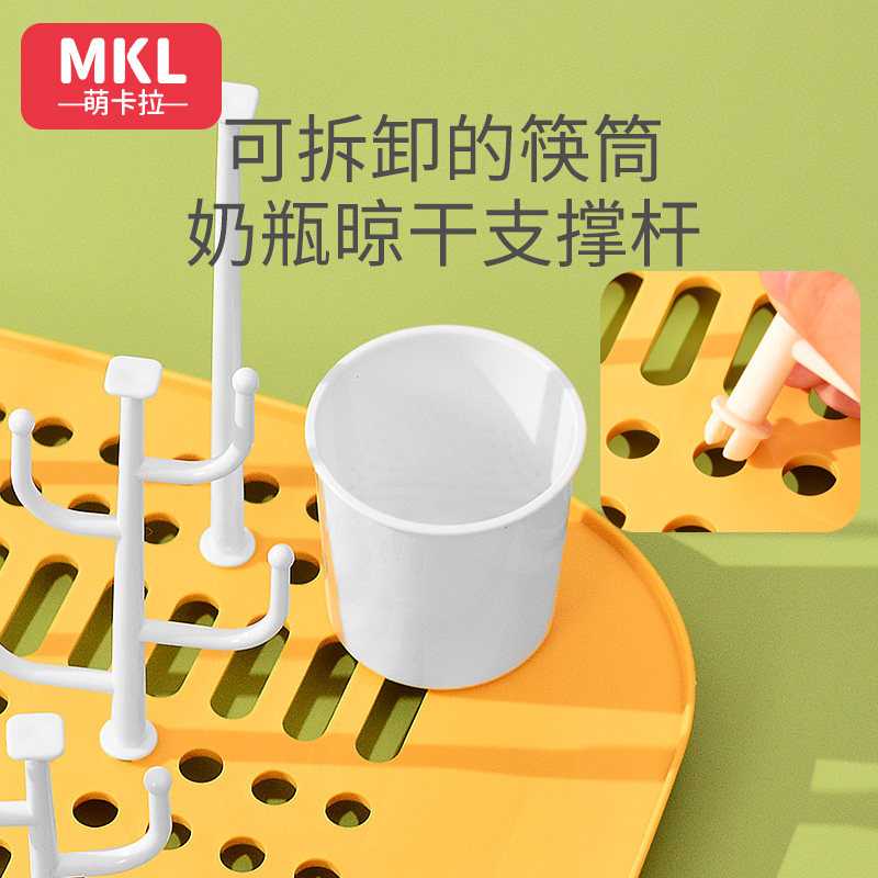 奶瓶收纳箱便携式大号收纳盒宝宝碗筷餐具沥水架带盖防尘婴儿专用,淘宝优惠券,粉丝福利购,淘宝优惠卷