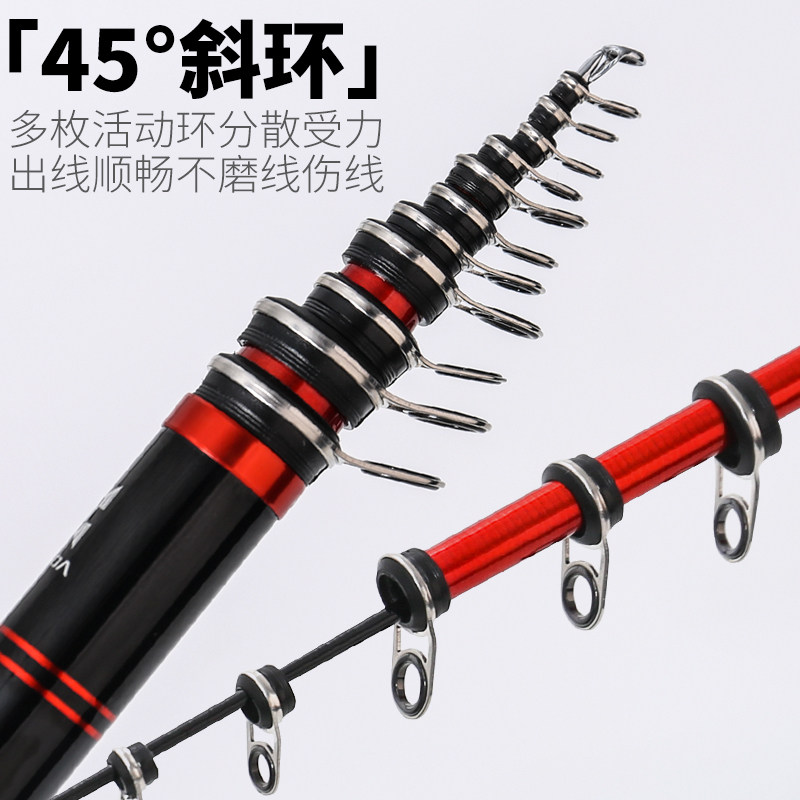 石鲷重矶石斑高碳超轻超硬远投打底重抛竿滑漂矶钓竿海钓大物鱼杆,淘宝优惠券,粉丝福利购,淘宝优惠卷