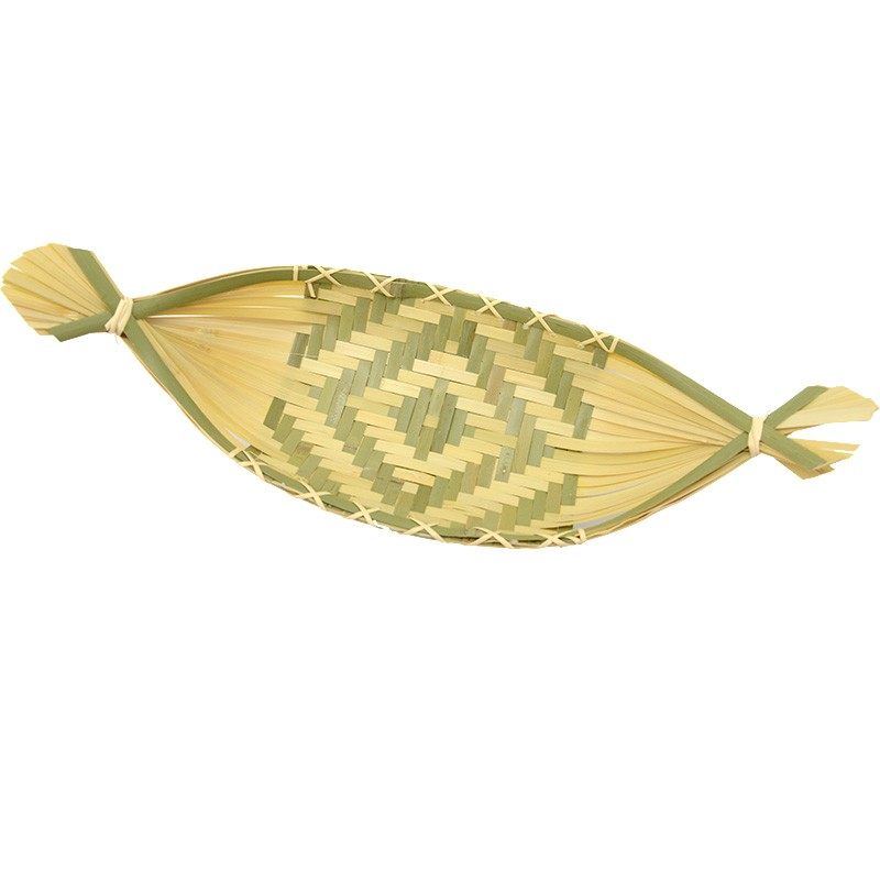 广西壮族特色手工竹编船形竹篓 酒店客栈果篮火锅店茶点装饰筐篓,淘宝优惠券,粉丝福利购,淘宝优惠卷