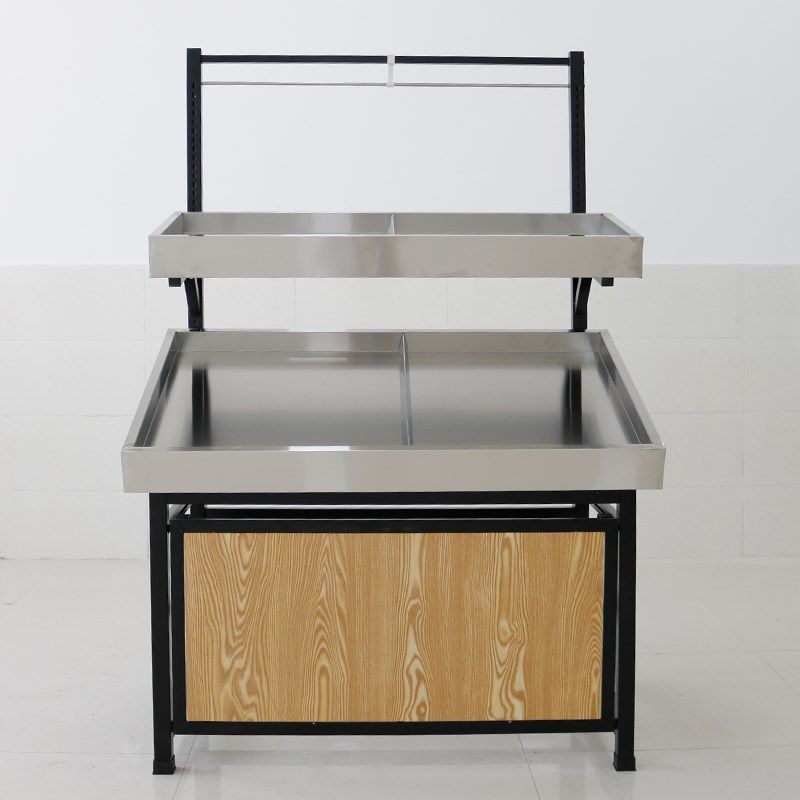 超市不锈钢水果货架加厚商用果蔬展示架子多层便利店蔬菜生鲜货架,淘宝优惠券,粉丝福利购,淘宝优惠卷