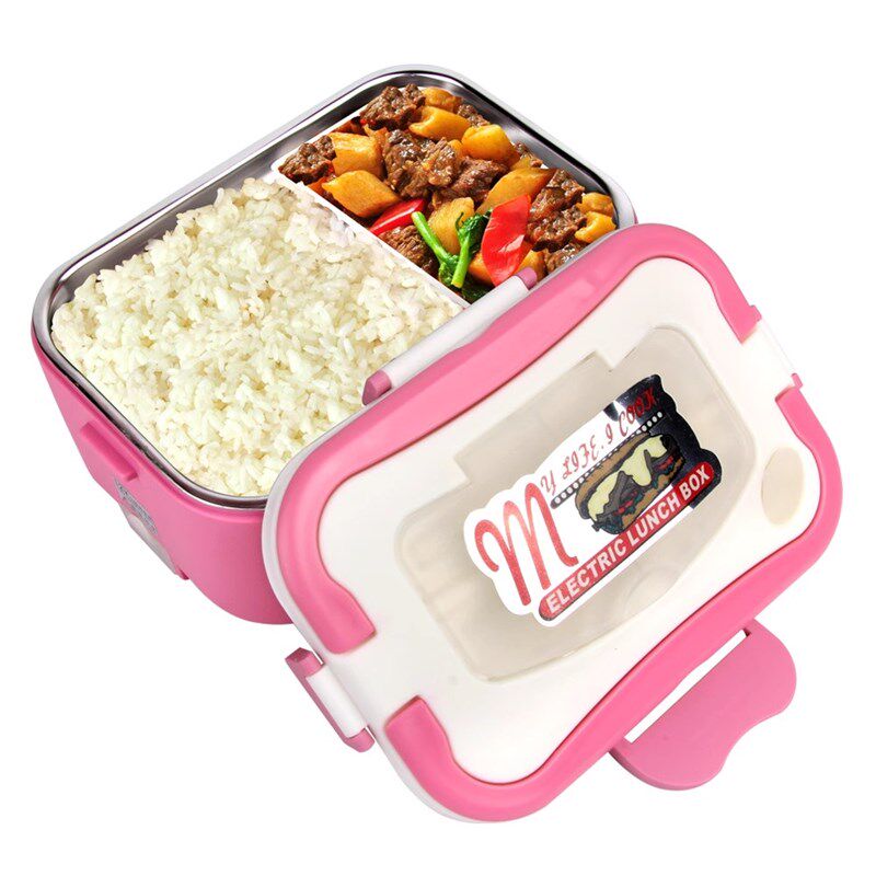 欧之宝车载电饭盒12V24V车用保温饭盒家用热饭盒货车卡车电饭煲盒,淘宝优惠券,粉丝福利购,淘宝优惠卷