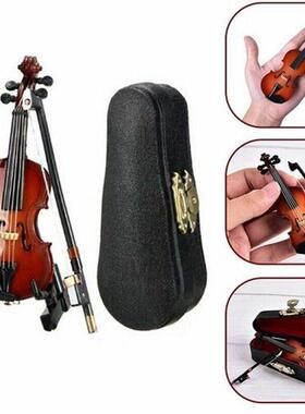 小提琴模型手工迷你乐器微缩摆件送男女朋友老师生日礼物商务礼品